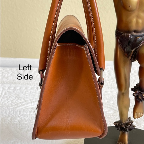 Lamberston Truex Mini Bag Calf Leather Handbag - Picture 4 of 16